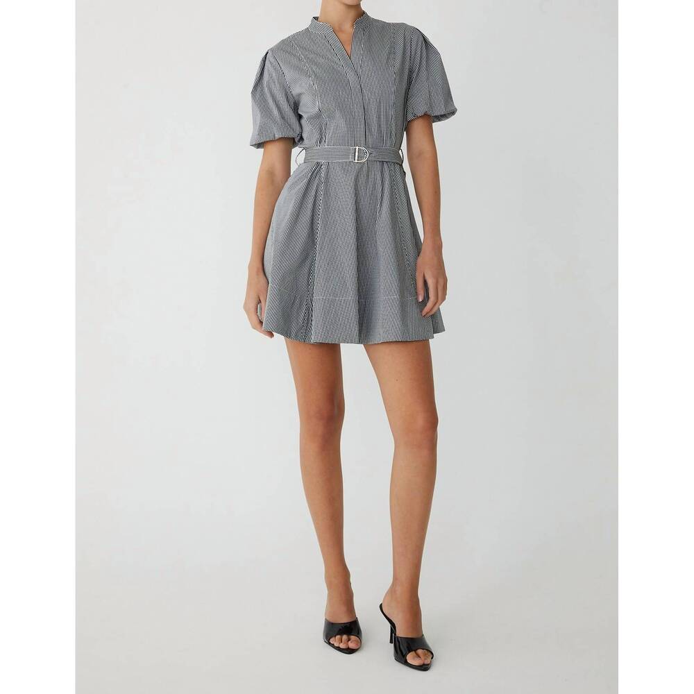 NEW JS71 hoban dress in black check